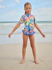 Multi Tropical Sunsafe Rash Vest Set (3-16yrs) - Image 2 of 8