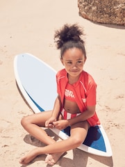 Red Rash Vest and Bikini Set 3 Piece (3-16yrs) - Image 4 of 11