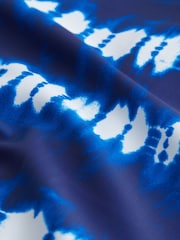 Blue/White Tie Dye Long Sleeved Swimsuit (3-16yrs) - Image 9 of 12
