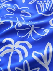 Blue/White Long Sleeved Swimsuit (3mths-16yrs) - Image 8 of 8