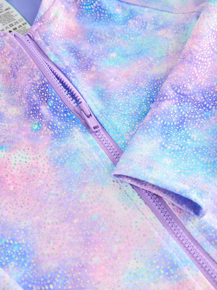 Sparkle Long Sleeved Sunsafe Swimsuit (3-16yrs) - Image 11 of 12