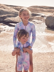Sparkle Long Sleeved Swimsuit (3-16yrs) - Image 4 of 12