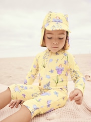 Fée jaune - Maillot de bain longue jambe Sunsafe (3mths-8yrs) - Image 1 of 6