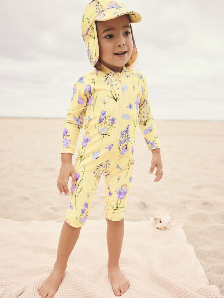 Fée jaune - Maillot de bain longue jambe Sunsafe (3mths-8yrs) - Image 2 of 6