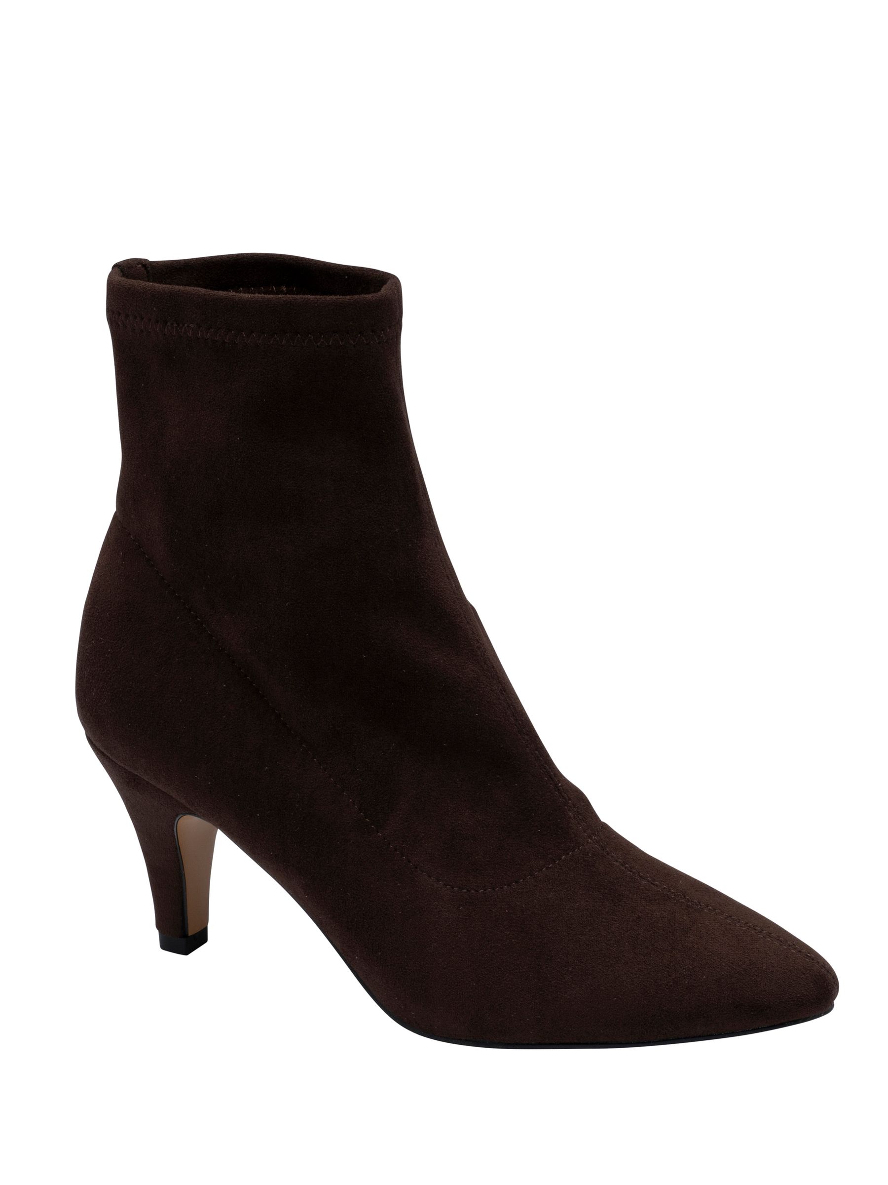 Lotus Women's Brown 'Tori' Heeled Ankle Boots In | Size: 3 - Image 3