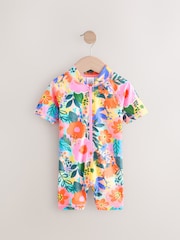 Multi Floral Sunsafe Swimsuit (3mths-10yrs) - Image 4 of 7