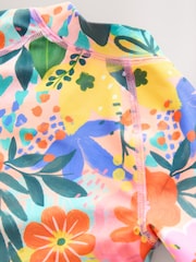 Multi Floral Sunsafe Swimsuit (3mths-10yrs) - Image 6 of 7