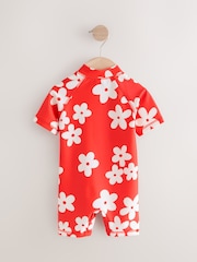 Red Flower Sunsafe Swimsuit (3mths-10yrs) - Image 11 of 13