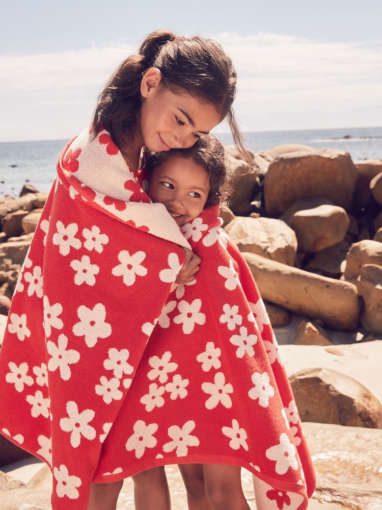 Red Flower Sunsafe Swimsuit (3mths-10yrs) - Image 6 of 13