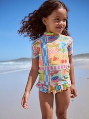 Fruit Print Sunsafe Rash Vest Set (3mths-7yrs) - Image 1 of 9
