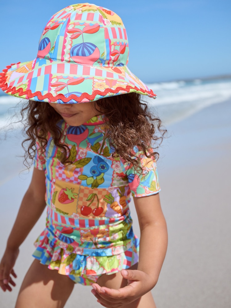 Fruit Print Sunsafe Rash Vest Set (3mths-7yrs) - Image 2 of 9