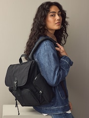 Black Nylon Backpack - Image 1 of 9