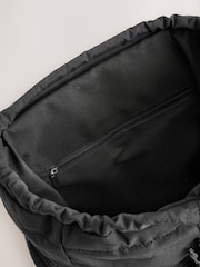Black Nylon Backpack - Image 9 of 9