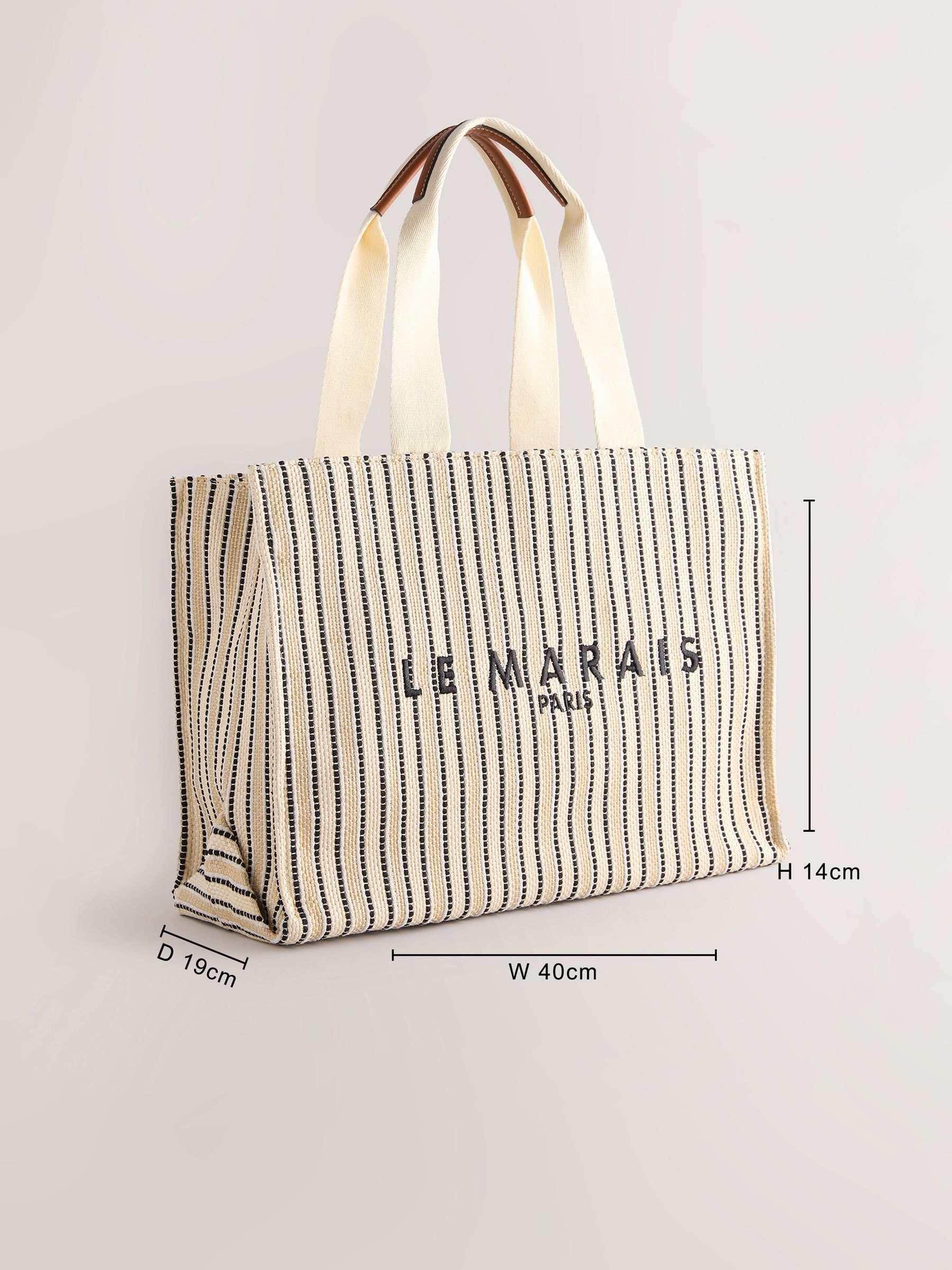 [RECTO] / ☆ 25SS IBIZA CABAS BAG IN CANVAS / ECRU Recto Ibiza Cabas Bag | Neutrals | FARFETCH