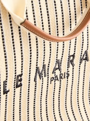 Krémová - Structured Canvas Shoulder Bag - Obrázok 9 z 10