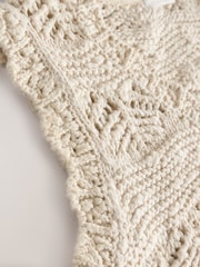 Crudo - Knitted 100% Cotton Waistcoat (3-16yrs) - Imagen 7 de 7