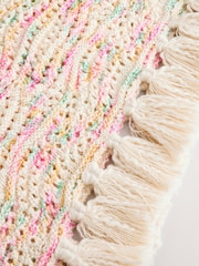 Ecru Knitted Tassle Top (3-16yrs) - Image 8 of 8