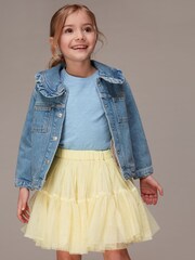 Whistles Lemon Kids Izzy Tulle Skirt - Image 1 of 5