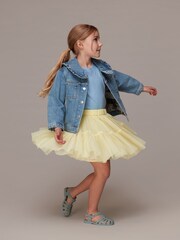 Whistles Lemon Kids Izzy Tulle Skirt - Image 2 of 5