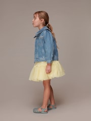 Whistles Lemon Kids Izzy Tulle Skirt - Image 3 of 5