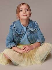 Whistles Lemon Kids Izzy Tulle Skirt - Image 4 of 5