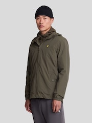 Lyle & Scott Green Zip Through Hooded Jacket - Image 1 of 5