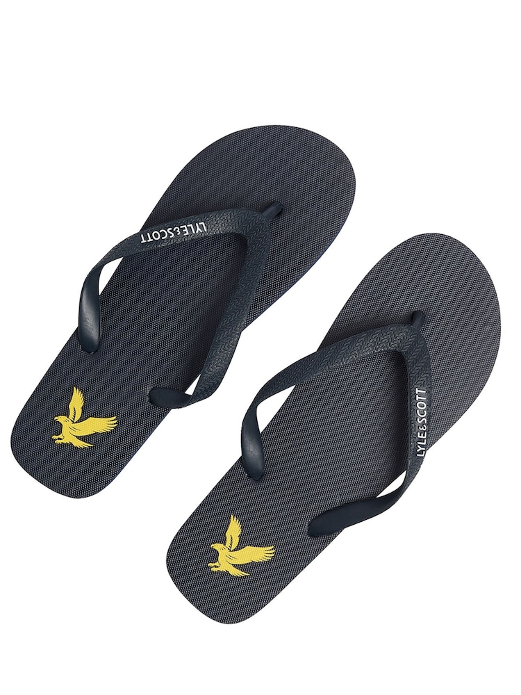 Lyle & Scott Blue Flip Flop - Image 4 of 4 Lyle & Scott Blue Flip Flop - Image 4 of 4