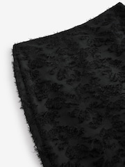 Black Textured Column Skirt - Image 8 of 8