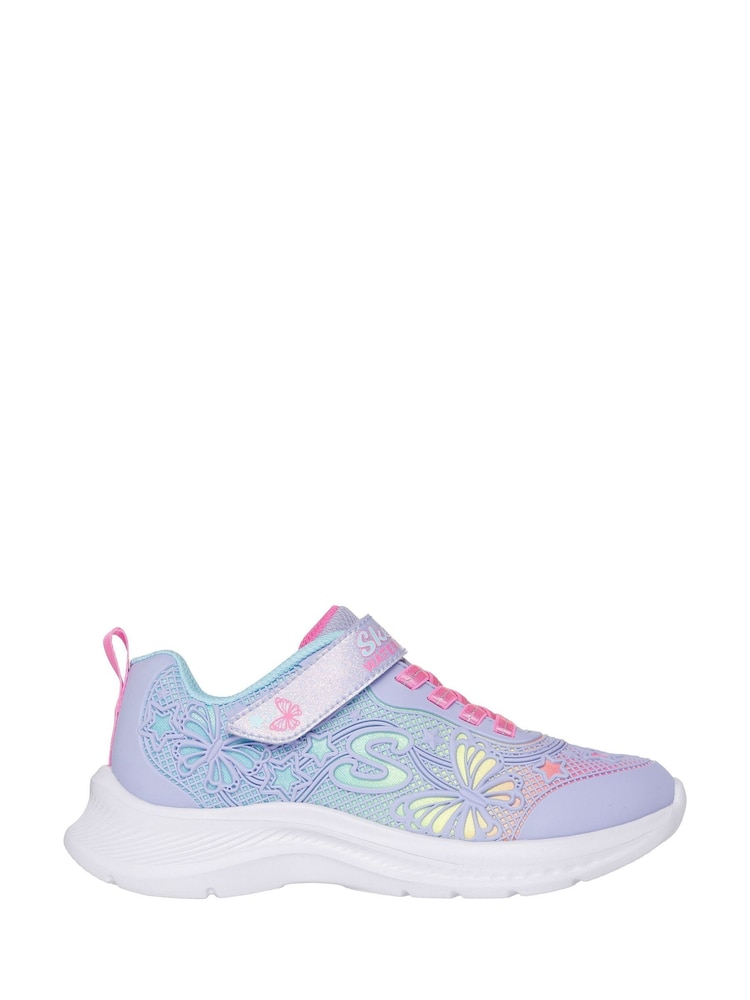 Skechers Purple Jumpsters 2.0 Trainers - Image 1 of 5