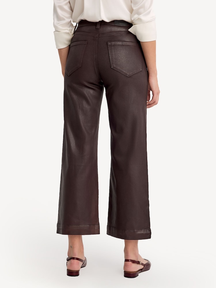 Paige Anessa High Waisted Wide Leg Jeans - Image 2 of 5 Paige Anessa High Waisted Wide Leg Jeans - Image 2 of 5