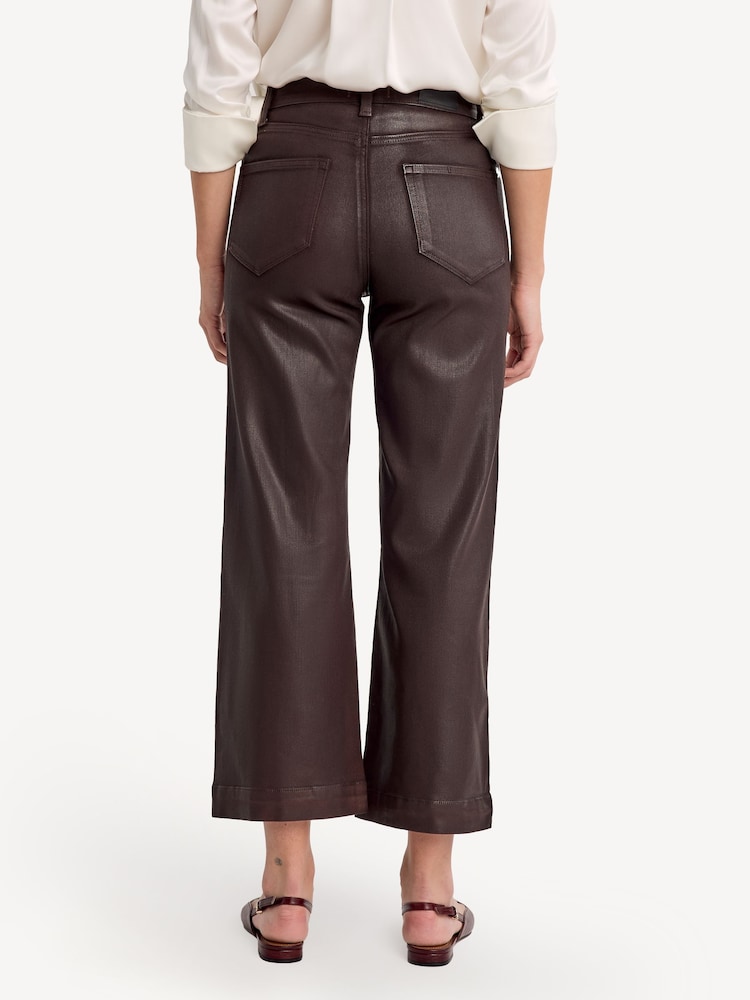 Paige Anessa High Waisted Wide Leg Jeans - Image 3 of 5