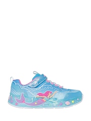 Skechers Blue Mermaid Dreams Trainers - Image 1 of 5