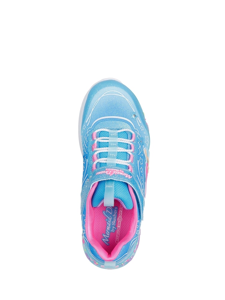 Skechers Blue Mermaid Dreams Trainers - Image 4 of 5