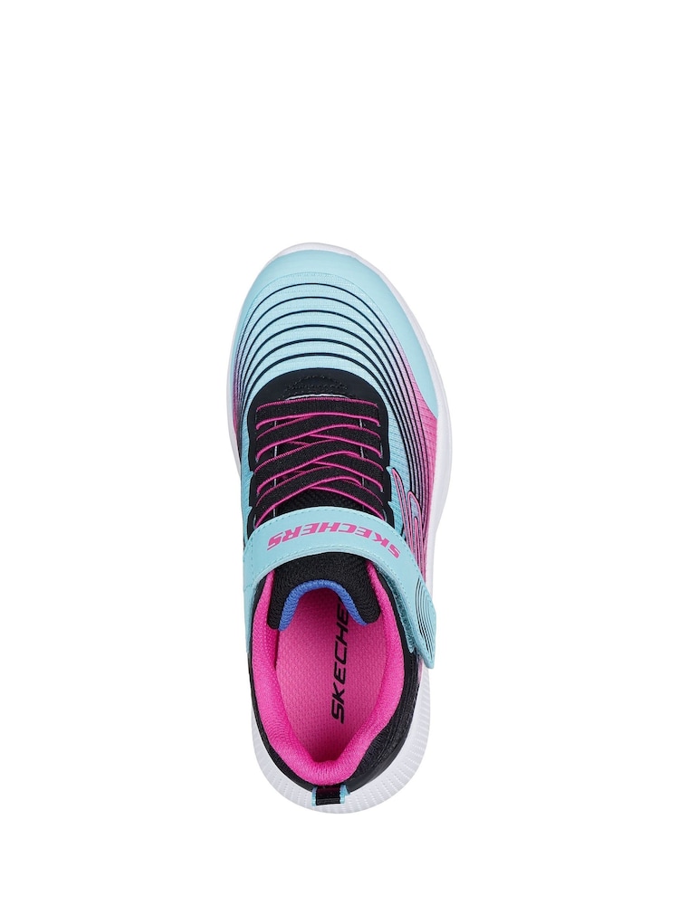 Skechers Black Microspec Advance Trainers - Image 4 of 5