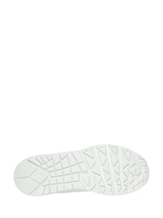 Skechers White Girls Uno Lite Easy Zip Trainers - Image 5 of 5