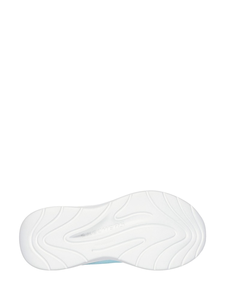Skechers Blue WAVE 92 Trainers - Image 5 of 5