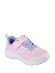 Skechers Pink Girls Selectors Reset Achieved Trainers - Image 3 of 5