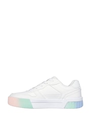 Skechers White Jade Ivory Satin Shoes - Image 2 of 5
