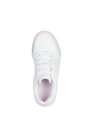 Skechers White Jade Ivory Satin Shoes - Image 4 of 5