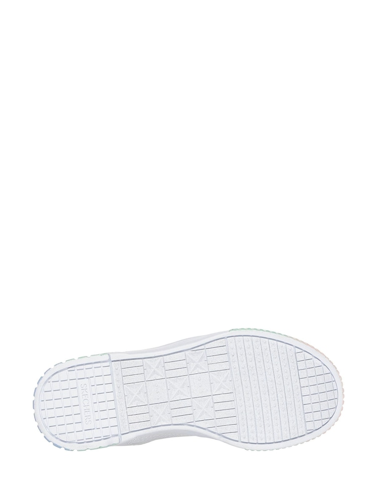 Skechers White Jade Ivory Satin Shoes - Image 5 of 5