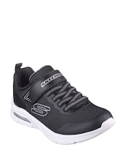 שחור - Skechers נעלי ספורט, דגם Microspec Max Vaptix - תמונה 3 מתוך 5