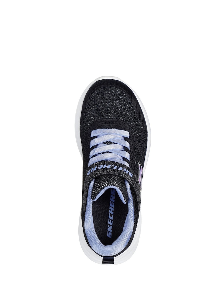 Skechers Black WAVE 92 Trainers - Image 4 of 5