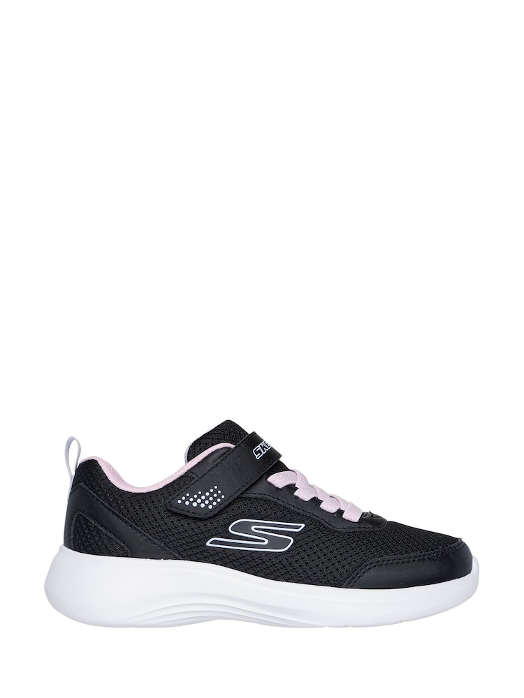 Skechers Black Girls Selectors Reset Achieved Trainers - Image 1 of 5