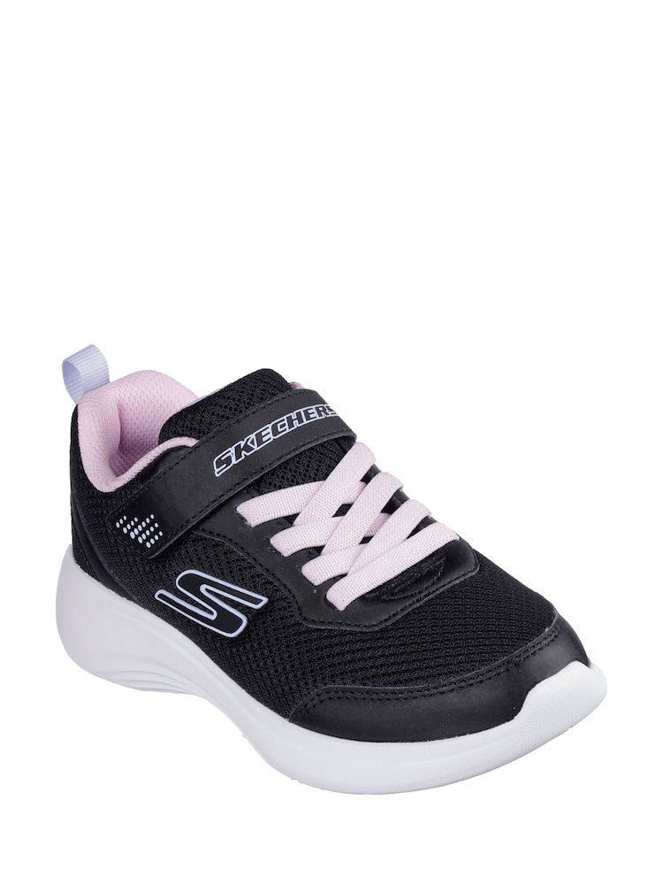 Skechers Black Girls Selectors Reset Achieved Trainers - Image 3 of 5
