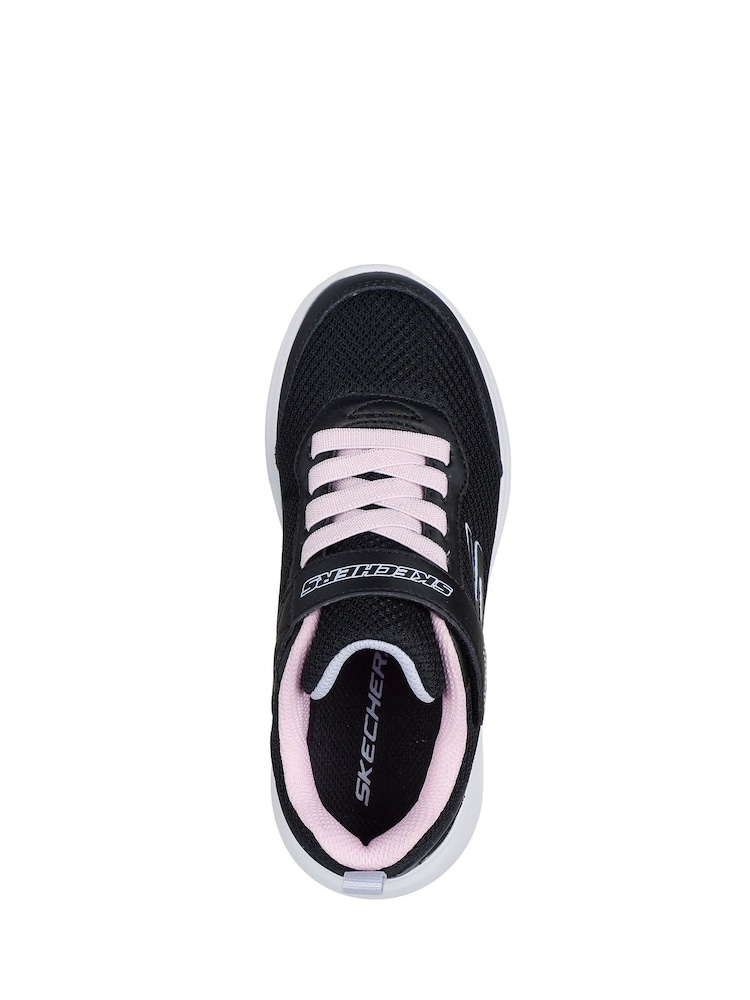 Skechers Black Girls Selectors Reset Achieved Trainers - Image 4 of 5