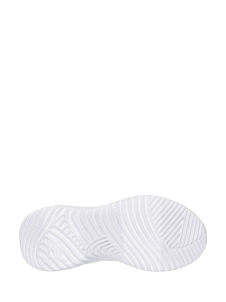 Skechers White Bounder Brisk-Burst Trainers - Image 5 of 5