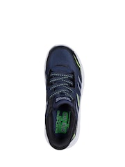 Skechers Blue Slip-Ins Meteor Lights Brisk Beams Trainers - Image 4 of 5