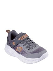 Skechers Grey Meteor Krendox Trainers - Image 2 of 2