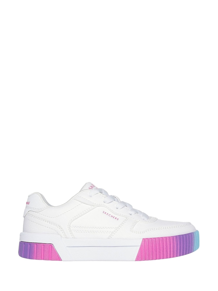 Skechers White Jade Trainers - Image 1 of 5