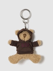 Gap Brown Brannan Bear Hoodie Bag Charm - Image 1 of 1